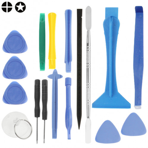 18pcs / set kit d'outils de réparation pour téléphones mobiles S11145223-34