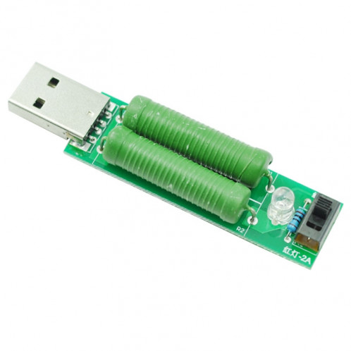 Testeur de résistance de charge mobile de chargeur de puissance d'USB de 5V / 2A et 1A, applicable pour S-IP5G-5248 S522221207-34