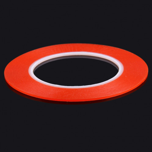 Bande adhésive adhésive double face de 2mm 3M pour la réparation d'écran tactile de téléphone portable d'iPhone / Samsung / HTC, longueur: 25m (rouge) S2938D1826-35