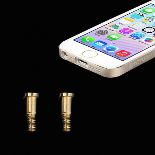 20 PCS iPartsAcheter pour les vis d'ancrage d'origine iPhone 5 / 5S (or) S280841267-33