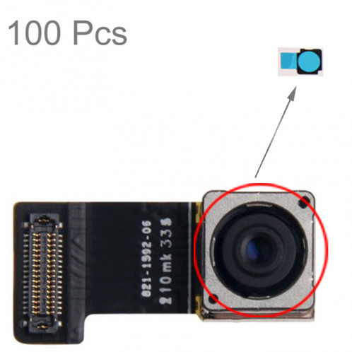 100 PCS mousse mousse éponge pour l'appareil photo arrière de l'iPhone 5S S10109903-32