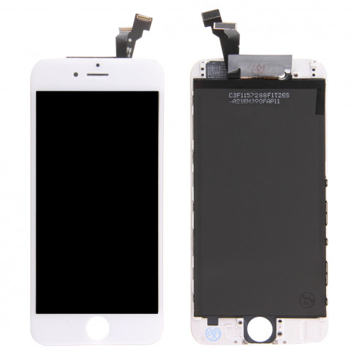 iPartsAcheter 3 en 1 pour iPhone 6 (Original LCD + Original Frame + Original Touch Pad) Assemblage de numériseur (Blanc) SI125W1937-37