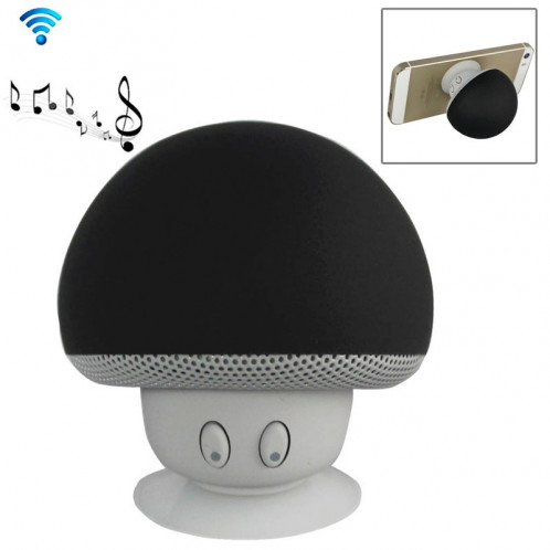 Enceinte Bluetooth en forme de champignon, avec support d'aspiration (noir) SH373B345-312
