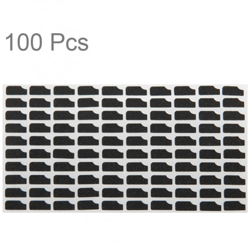 100 PCS pour iPhone 6 retour autocollant de base de coton de base de caméra S146271468-33