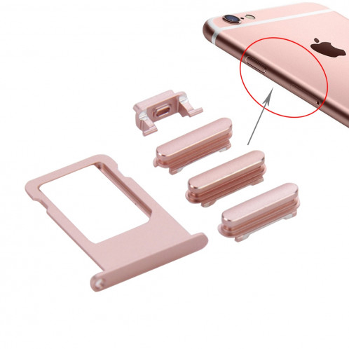 iPartsBuy remplacement de la carte pour iPhone 6s Plus (Rose Gold) SI003C1845-33