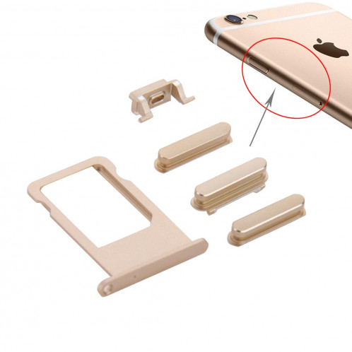 iPartsBuy remplacement de la carte pour iPhone 6s Plus (Gold) SI003J157-33