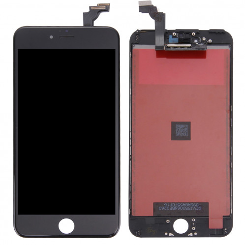 iPartsAcheter 3 en 1 pour iPhone 6 Plus (LCD + Frame + Touch Pad) Écran Digitizer Assemblée (Noir) SI077B1080-38