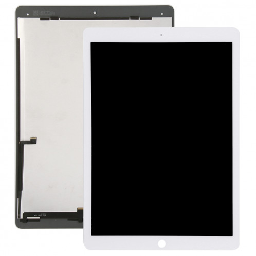 iPartsBuy Original LCD Affichage + Écran Tactile Digitizer Assemblée pour iPad Pro 12.9 pouces A1584 / A1652 (Blanc) SI100W436-36