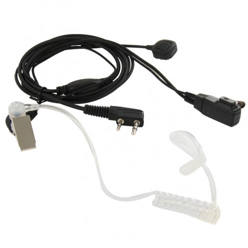 Casque d'écoute émetteur-récepteur portatif pour talkies-walkies, 3.5mm + 2.5mm Plug (noir) SC694B753-310