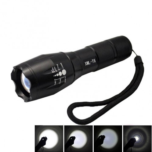 LT-XD 1 x CREE XML-T6 lampe torche à lumière blanche, 1800 LM 5 modes (noir) SH0399296-38