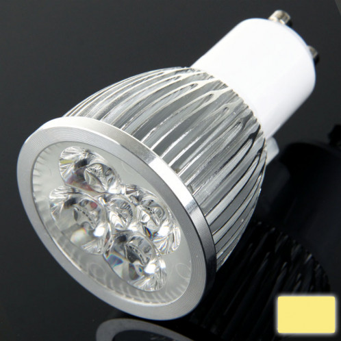 Ampoule de projecteur de GU10 5W LED, 5 LED, luminosité réglable, blanc chaud blanc, CA 220V SH16WW742-37
