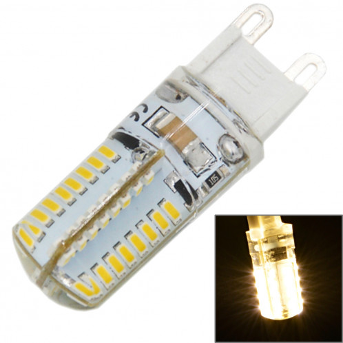 Ampoule de maïs de maïs de G9 4W 210LM, 64 LED SMD 3014, lumière blanche chaude, CA 220V SH07WW1333-37