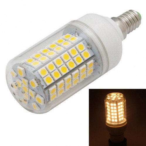E14 6W ampoule de maïs blanc chaud 96 LED SMD 5050, CA 85-265V SH50WW1903-39
