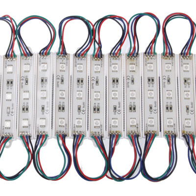 Bande lumineuse de module, 20x 3 LED RVB lumière 5050 SMD LED, DC 12V SH43131181-35