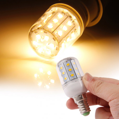E14 4W ampoule de maïs, 30 LED SMD 2835, lumière blanche chaude, AC 220V SH91WW1589-38