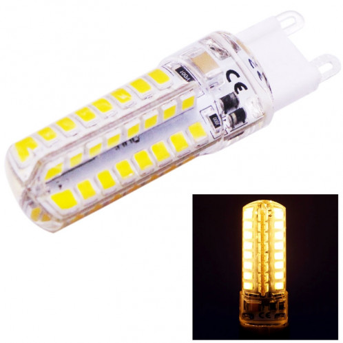 G9 4W 250-270LM ampoule de maïs, 64 LED SMD 2835, lumière blanche chaude, AC 220V SH01WW1396-311