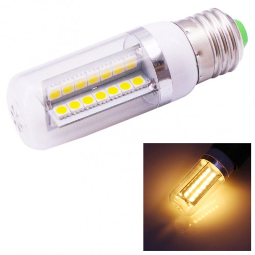 E27 5W lumière blanche chaude 450LM 56 LED SMD 5050 Maïs Ampoule CA 220V SH01WW918-39