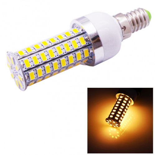 E14 6.0W 520LM ampoule de maïs, 72 LED SMD 5730, lumière blanche chaude, AC 220V SH03WW220-39