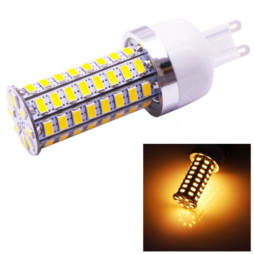 Ampoule de maïs de G9 6.0W 520LM, 72 LED SMD 5730, lumière blanche chaude, CA 220V SH05WW1121-39