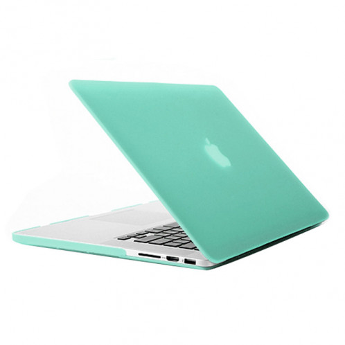 Boîtier de protection en plastique dur givré pour Macbook Pro Retina 13,3 pouces (vert) SH015G107-37