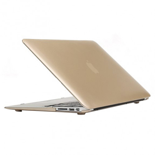 Boîtier de protection en plastique dur givré pour Macbook Air 11,6 pouces (or) SH17GD1495-37