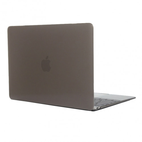 Étui de protection transparent en cristal transparent pour Macbook 12 pouces (gris) SH040H1043-35