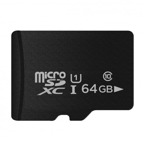 Carte mémoire Micro SD (TF) 64 Go haute vitesse de classe 10 de Taiwan, écriture: 8mb / s, lecture: 12mb / s (capacité réelle de 100%) (Noir) SH81351372-36