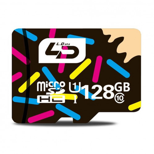 Carte mémoire LD 128 Go haute vitesse de classe 10 TF / Micro SDXC UHS-1 (U1) SH016D167-38