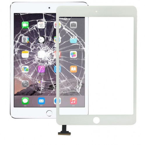 Panneau tactile pour iPad mini 3 (blanc) SP231W116-34