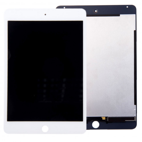 iPartsBuy Original LCD Affichage + Écran Tactile Digitizer Assemblée pour iPad mini 4 (Blanc) SI136W1042-36
