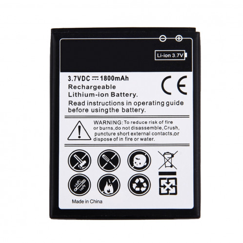 Pour batterie Li-ion rechargeable Galaxy S2 / i9100 1800mAh SH430L864-35