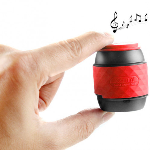 Haut-parleur stéréo Bluetooth portable, mains libres et NFC (rouge) SH202R1859-316