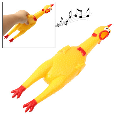 32cm Jouet Intéressant Soulagé Du Stress Poule Criante Criant Soulagement Du Poulet Squeezed Gift SH02051613-33