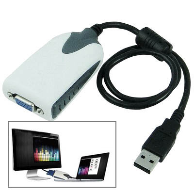 Adaptateur multi-moniteur / multi-écran USB vers VGA, résolution: 1680 x1050 SU01631968-36