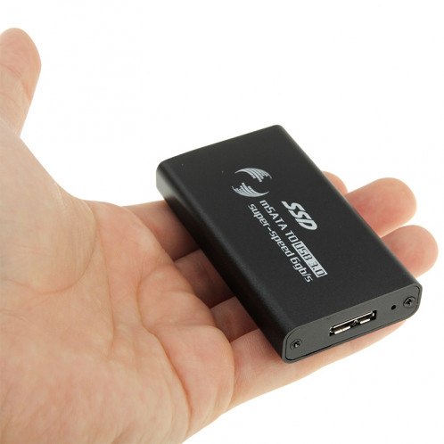 Disque dur SSD 6 Go / s mSATA à disque dur USB 3.0 (Noir) S6244B769-310