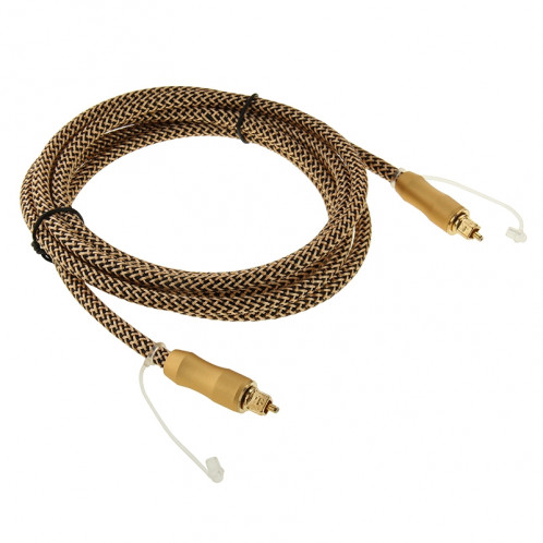 Câble de fibre optique audio numérique de longueur de 2m Toslink M à M, OD: 6.0mm SH03031226-37