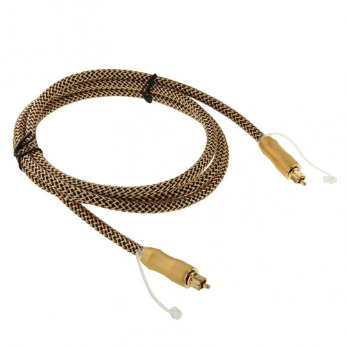 Câble de fibre optique audio numérique de longueur de 1.5m Toslink M à M, OD: 6.0mm SH303A173-37