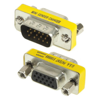 Adaptateur VGA 15Pin mâle vers femelle AV15PMVF01-315