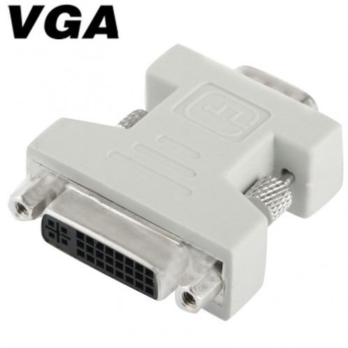 DVI-I 24 + 5 Broches Femelle à VGA 15 Broches Convertisseur Mâle Adaptateur SD0471996-34