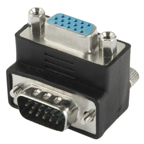 Adaptateur VGA mâle à femelle à angle droit de 90 degrés S904721523-34