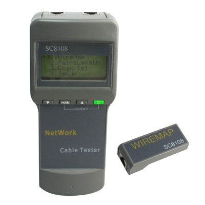 Testeur de câble réseau SC8108 (Gris) SN0725832-39
