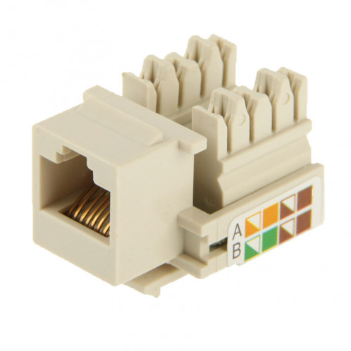 Adaptateur de connecteur de module RJ45 Cat5E Jack de réseau (bonne qualité) SN751A1256-34