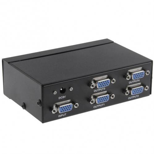Haute résolution 1920 x 1440 FJ-2504A 4 ports Video Splitter vidéo bande passante 250MHz SF0946706-39