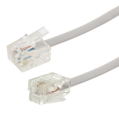 Câble téléphonique RJ11 vers RJ11 2 conducteurs, longueur: 1,5 m S2960B908-31