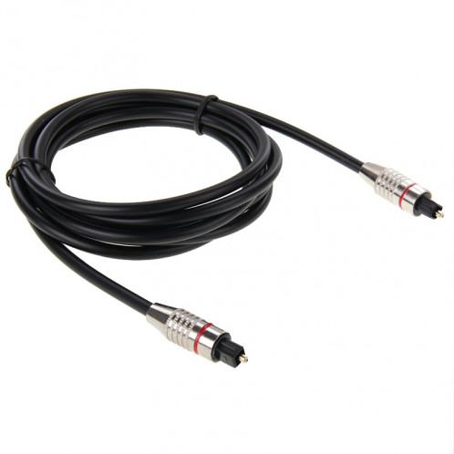 Câble fibre optique audio numérique Toslink M à M, OD: 5.0mm, longueur: 2m SH2782223-35