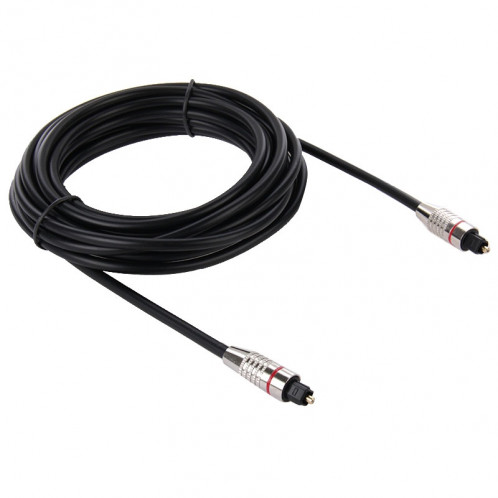 Câble fibre optique audio numérique Toslink M à M, OD: 5.0mm, longueur: 5m SH27841284-35