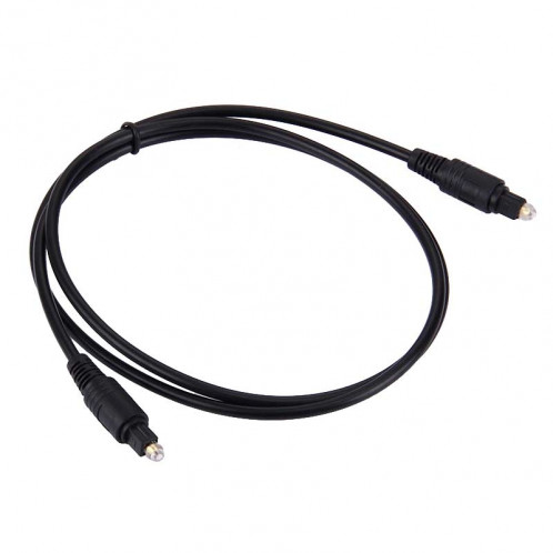 Câble Toslink Fibre Optique Audio Numérique, Longueur de Câble: 1m, OD: 4.0mm (Plaqué Or) SH101A249-35