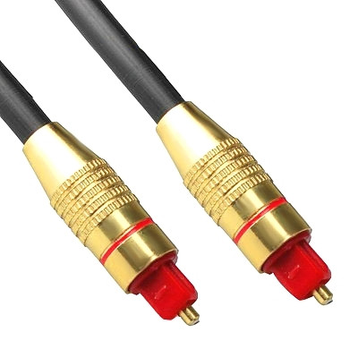 Câble Toslink de fibre optique audio numérique, OD: 5.0mm, longueur: 1.5m SH41031366-36