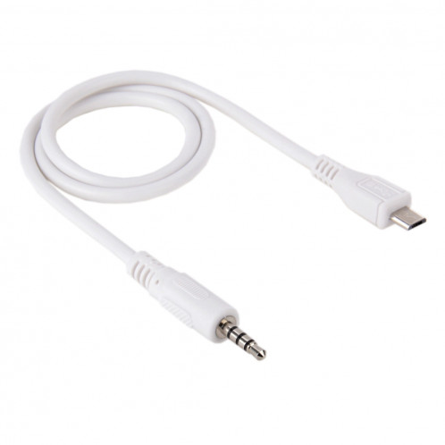 Câble AUX Audio mâle mâle vers Micro USB 3,5 mm, Longueur: environ 50 cm S37307591-33