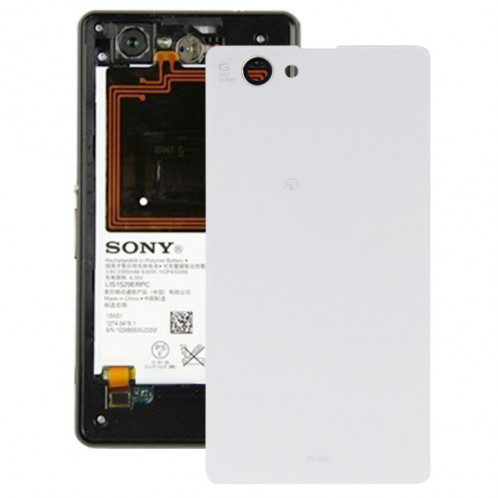 Cache Batterie pour Sony Xperia Z1 Mini (Blanc) SC061W477-35